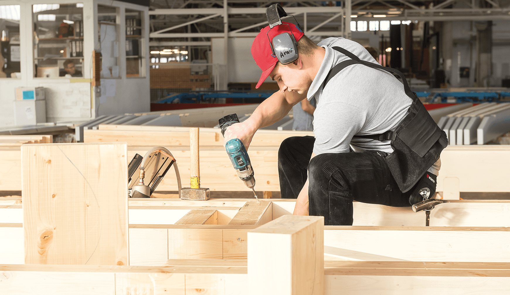 Schlüsselfertig bauen - schnell durch hohen Vorfertigungsgrad